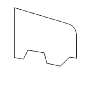 Ventilatie Glaslat 20x25